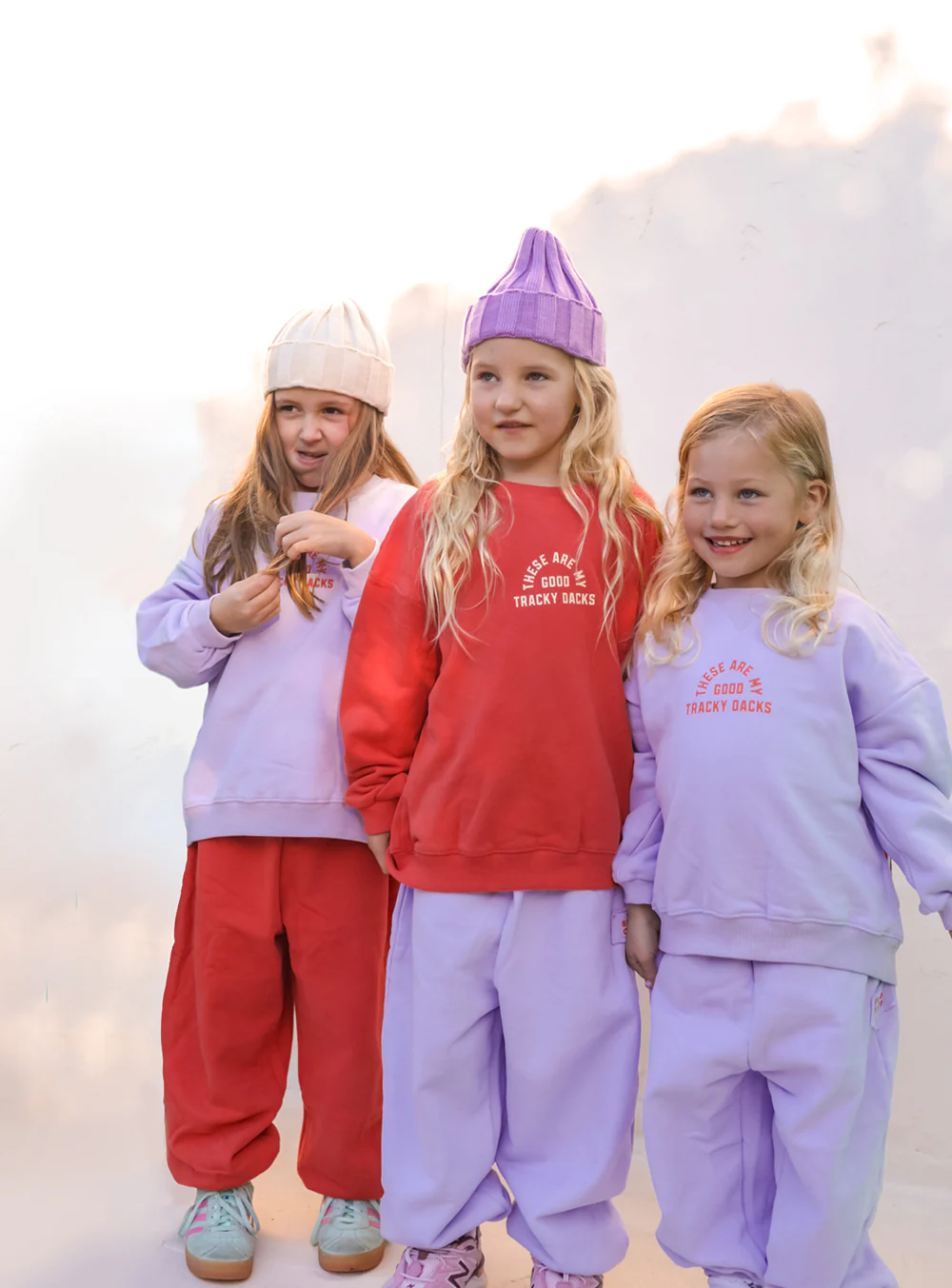 Good Tracky Pullover Lavender Red - Image 3