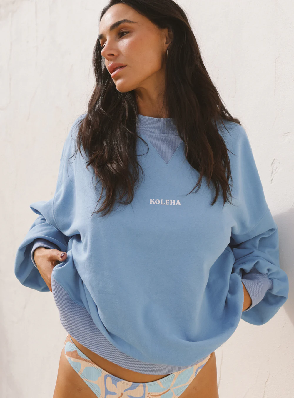 Swim Club Stonewashed Pacific Pullover - Image 4