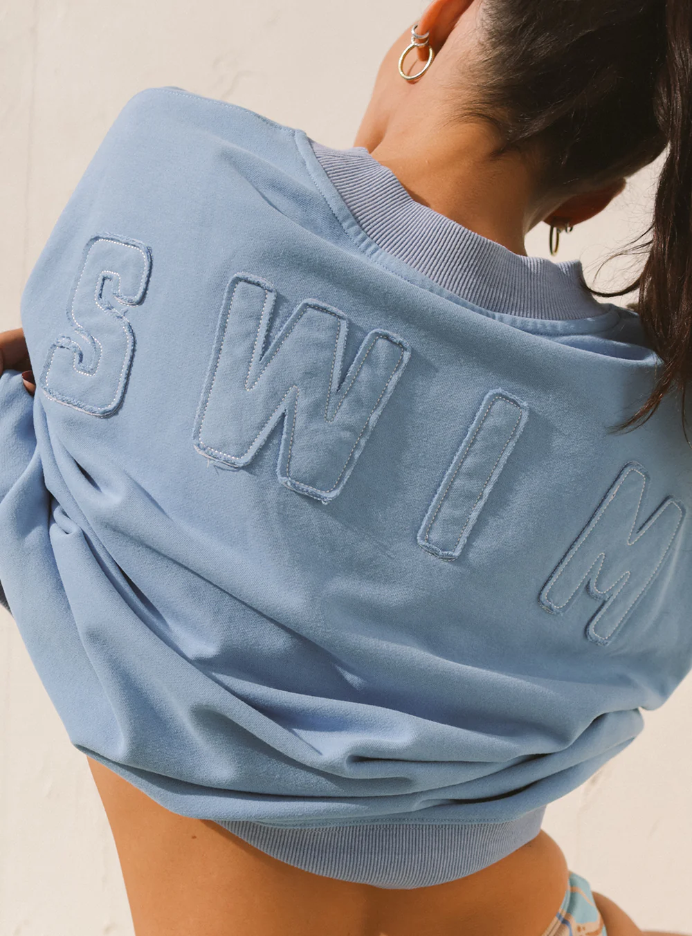 Swim Club Stonewashed Pacific Pullover - Image 7